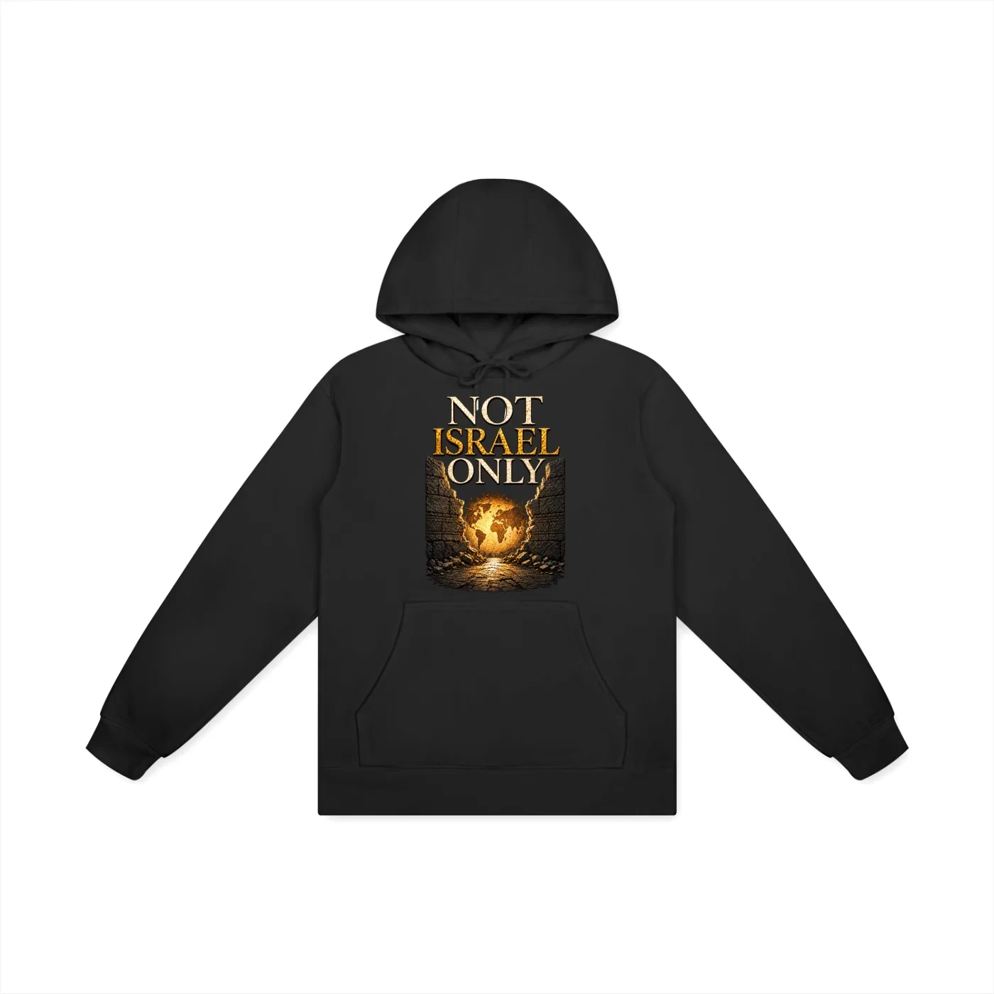 Not Israel Only — Unisex Basic 100% Cotton Hoodie
